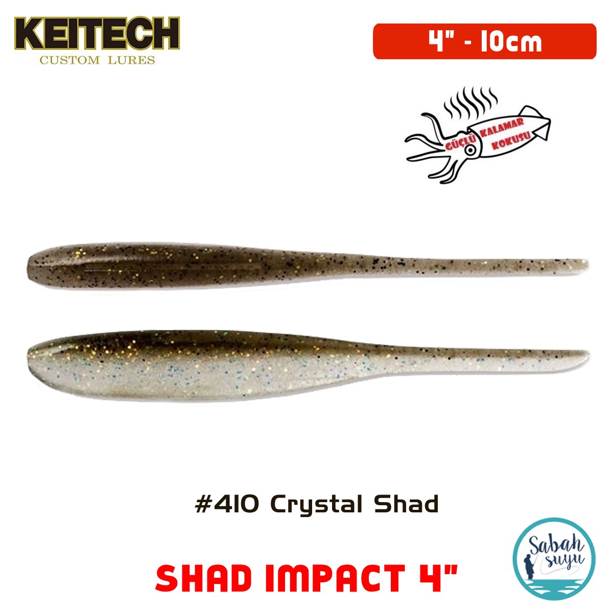 Keitech Shad İmpact 10cm (4