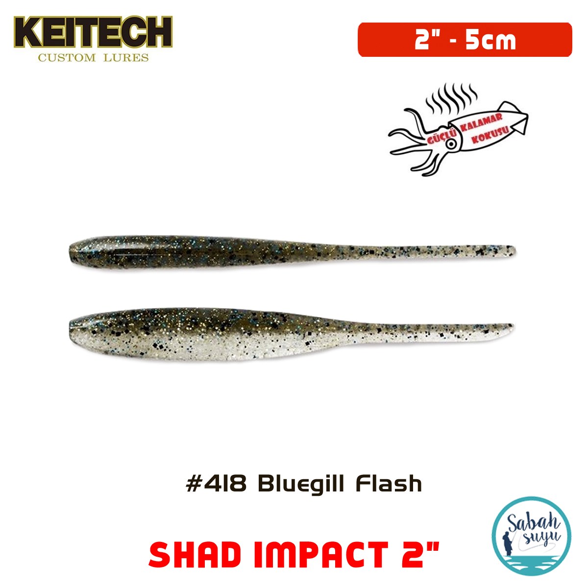 Keitech Shad İmpact 5cm (2
