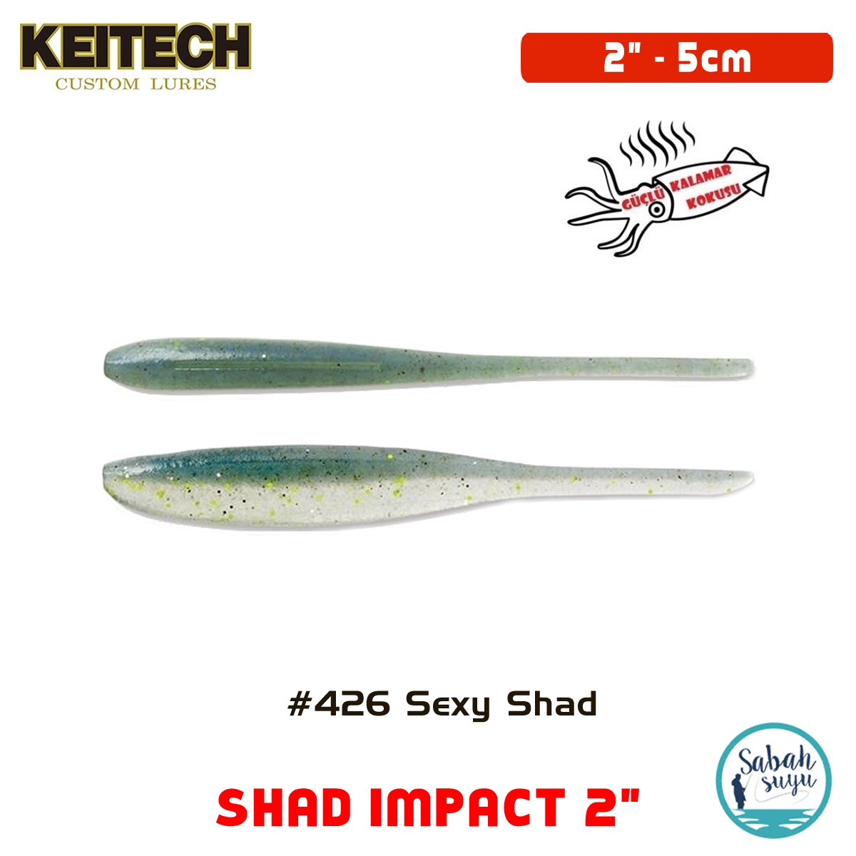 Keitech Shad İmpact 5cm (2