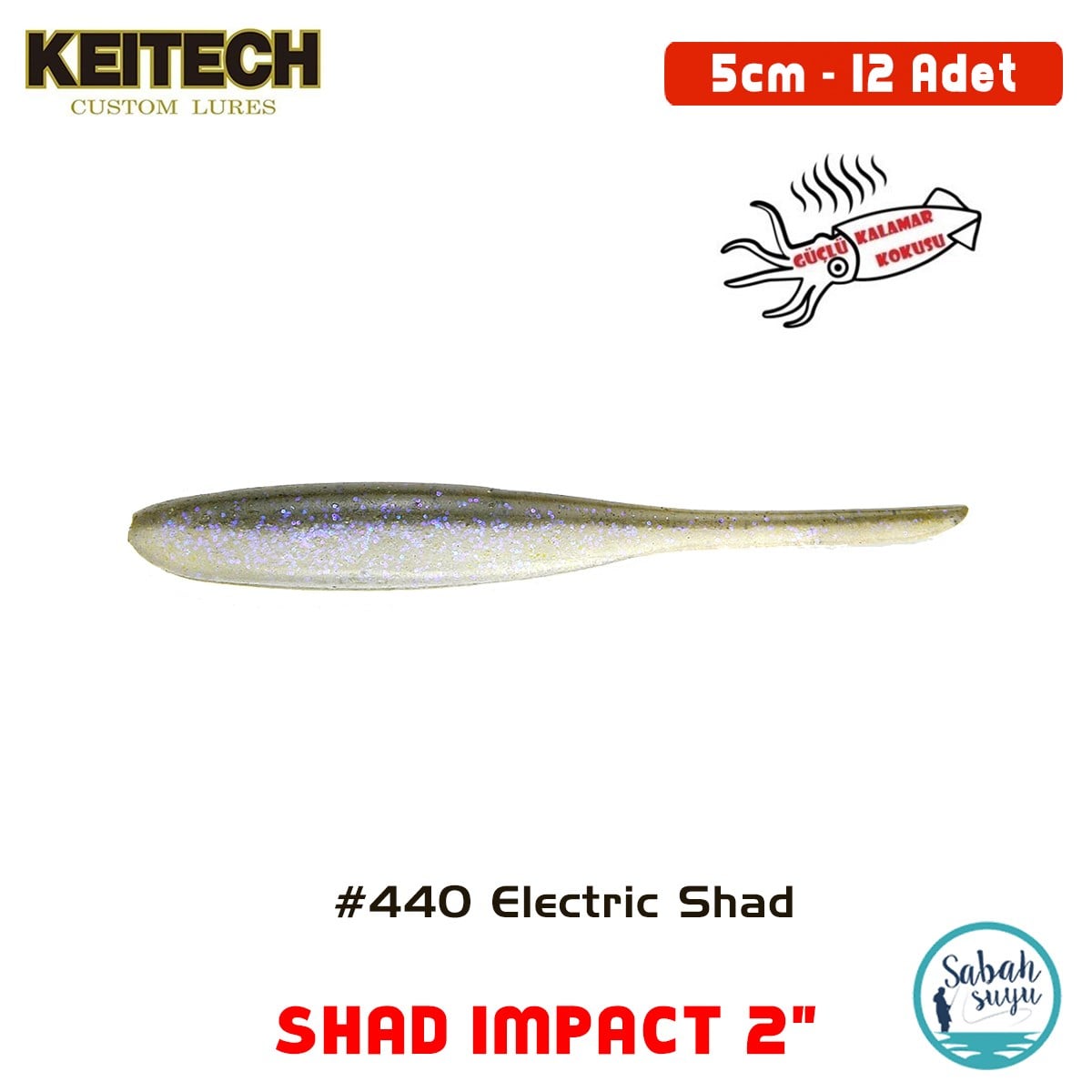 Keitech Shad İmpact 5cm (2