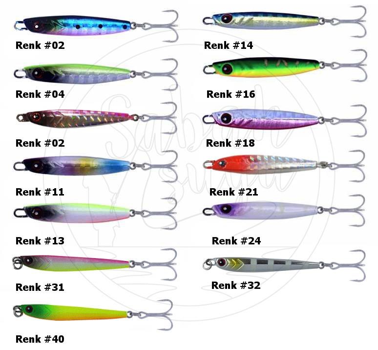 Kendo Baby Jig 5gr Renk # 40