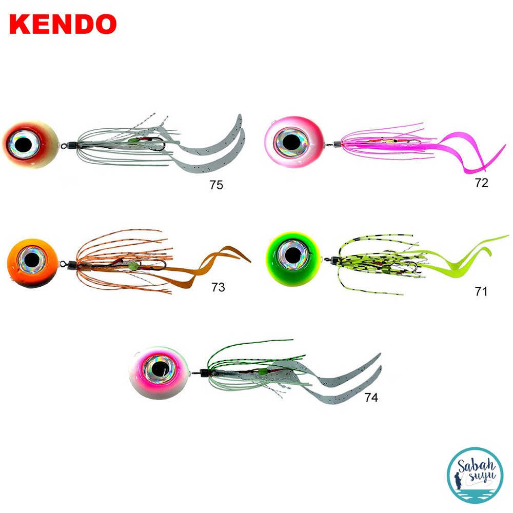 Kendo Sanriki Slider Tai Rubber Yem 125gr #71
