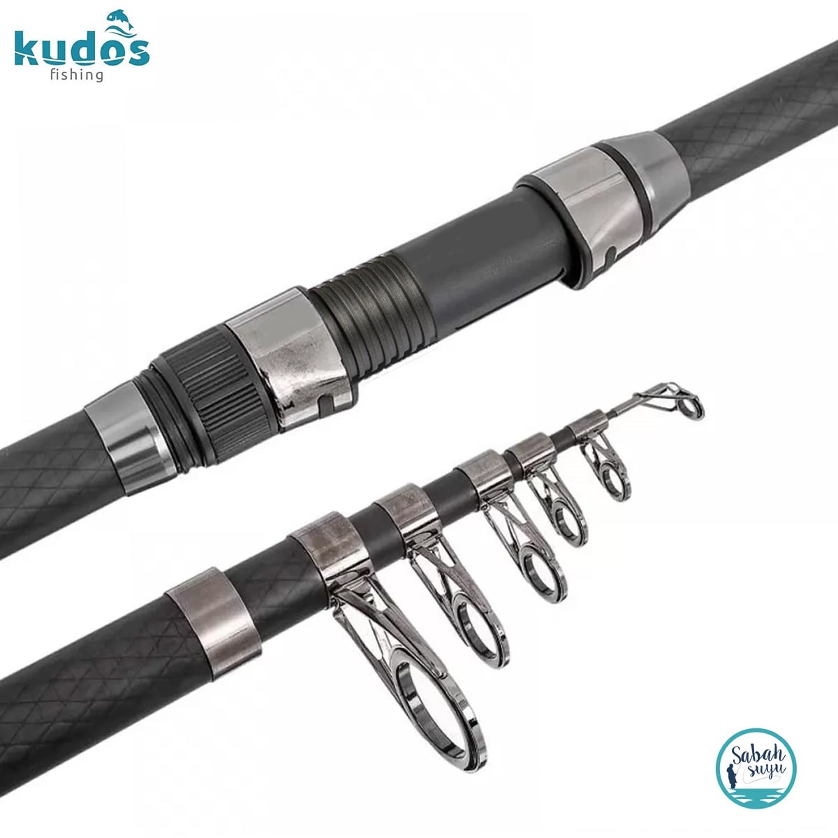 Kudos Carbo Maxx 3.60mt 100-200gr Teleskopik Surf Kamış