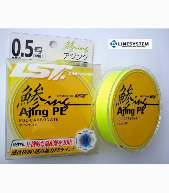 Linesystem Ajing X8 LRF İp Misina PE 0.5 0.11mm 10lb 150mt