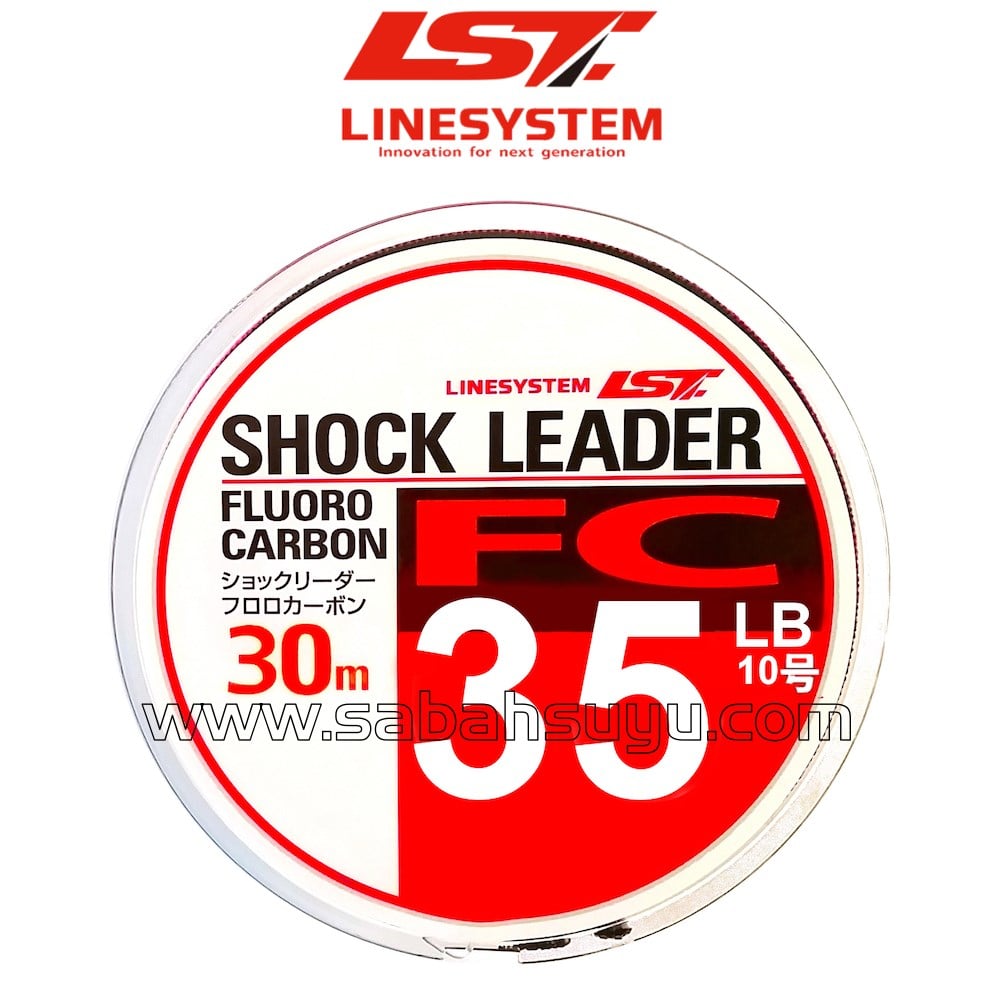 Linesystem Fluorocarbon Şok Lider Misina #10 0.53mm 35lb. 30mt.