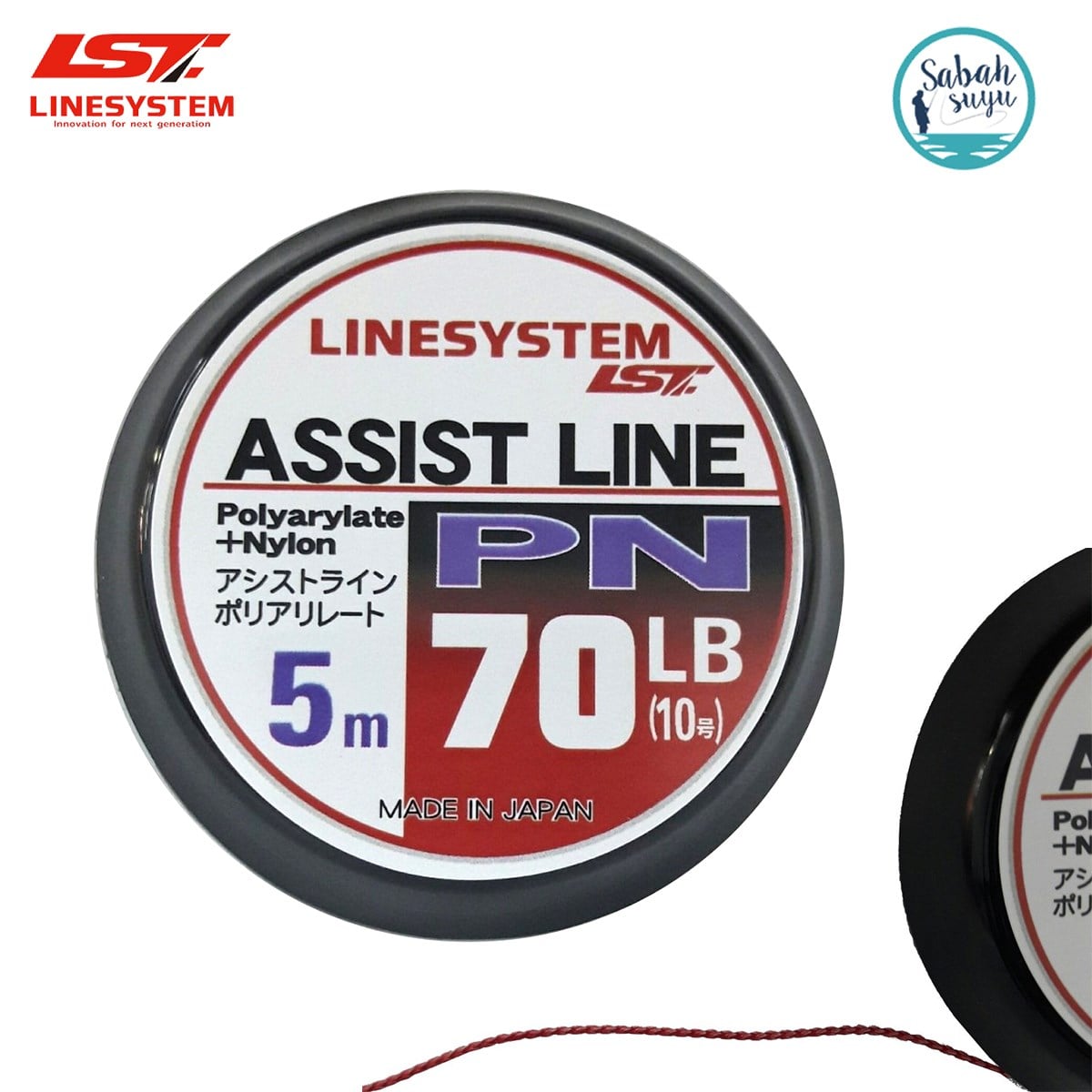 Linesystem PN Asist İpi Kırmızı 5mt 70Lb