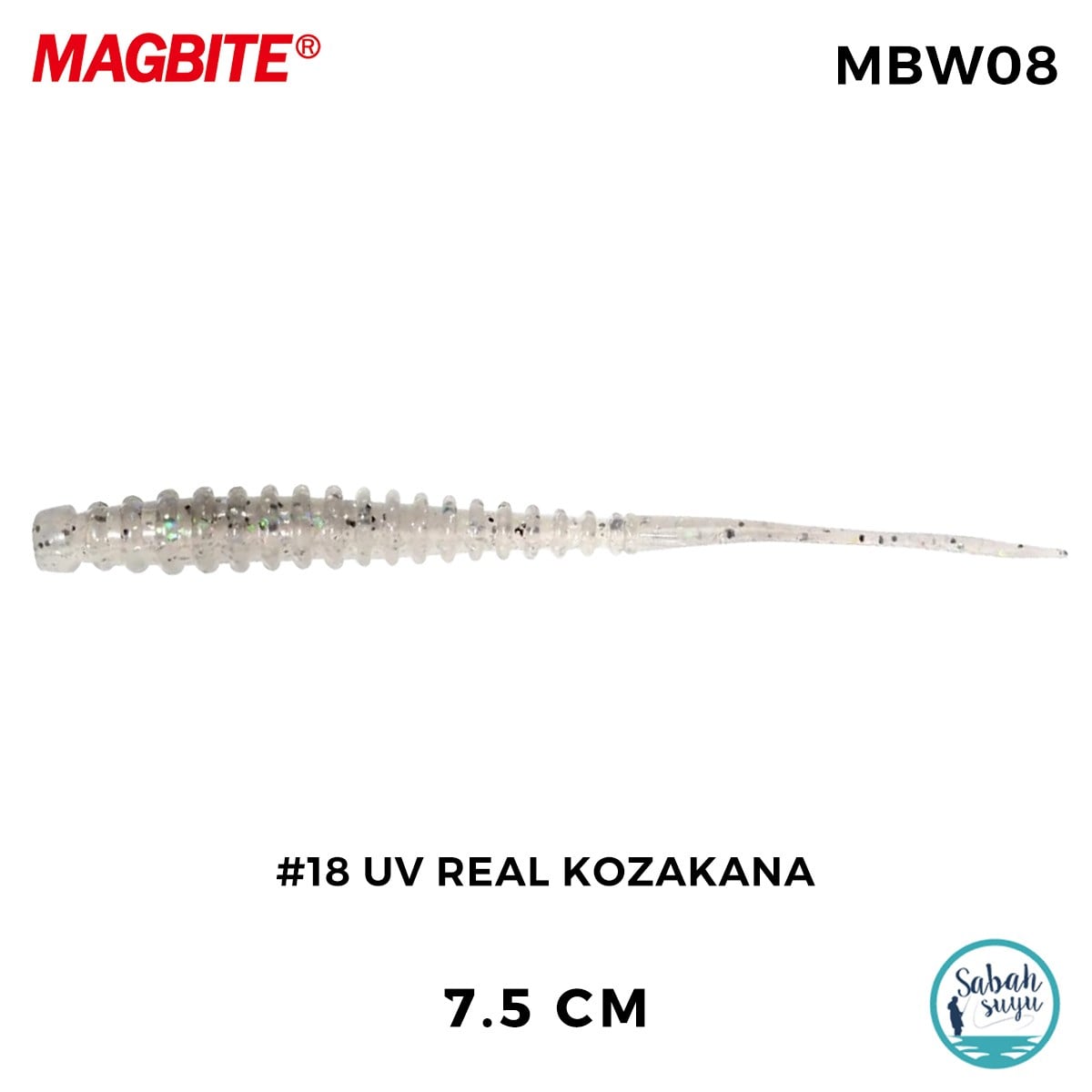 Magbite Booty Boost 7.5cm #18 UV Real Kozakana Kokulu Silikon Yem (6 Adet)
