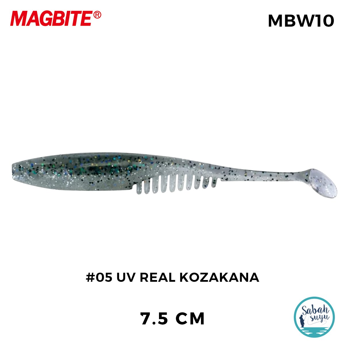 Magbite Chucky 7.5cm #05 UV Real Kozakana Kokulu Silikon Yem (5 Adet)