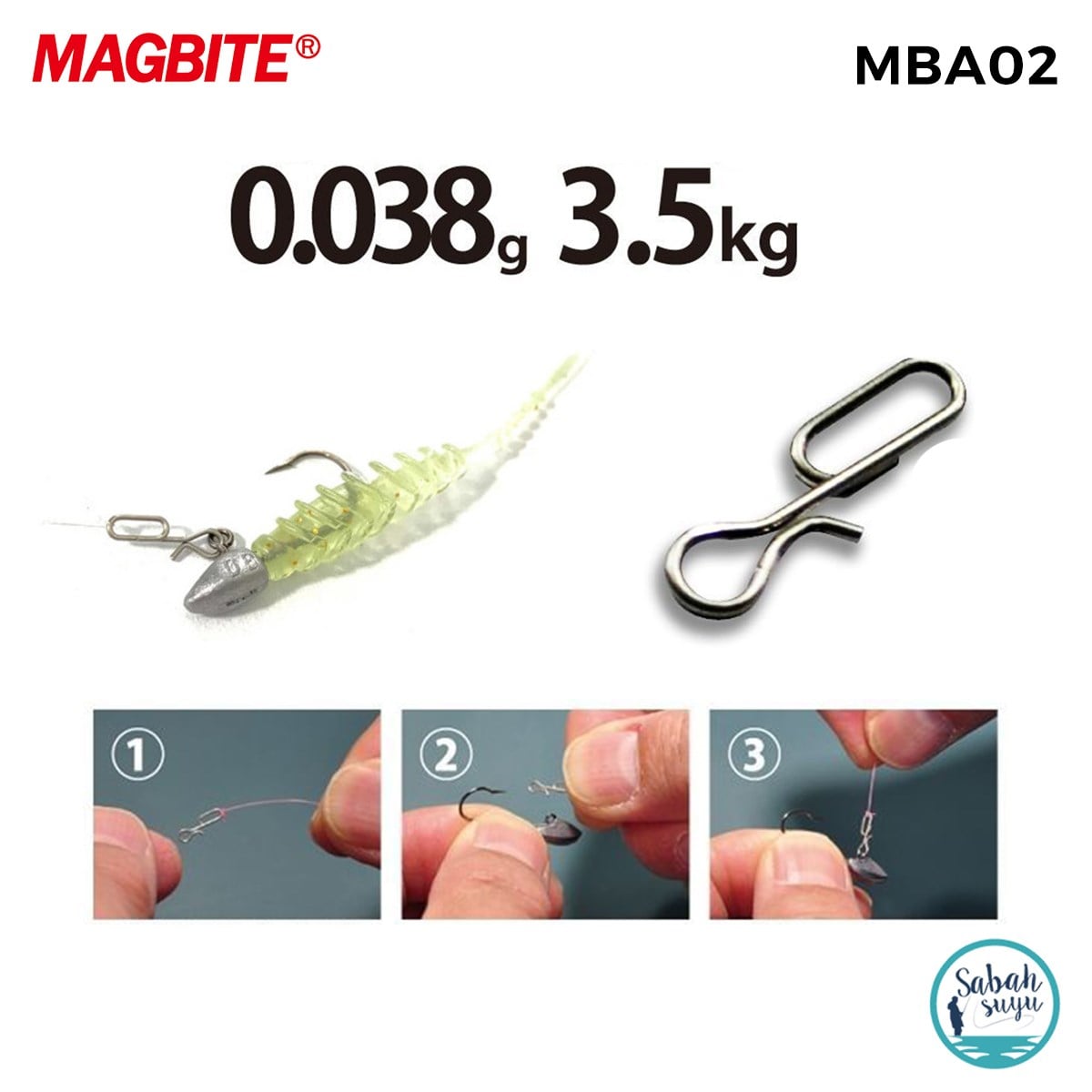 Magbite Light Game Snap Hang #S (6 Adet)
