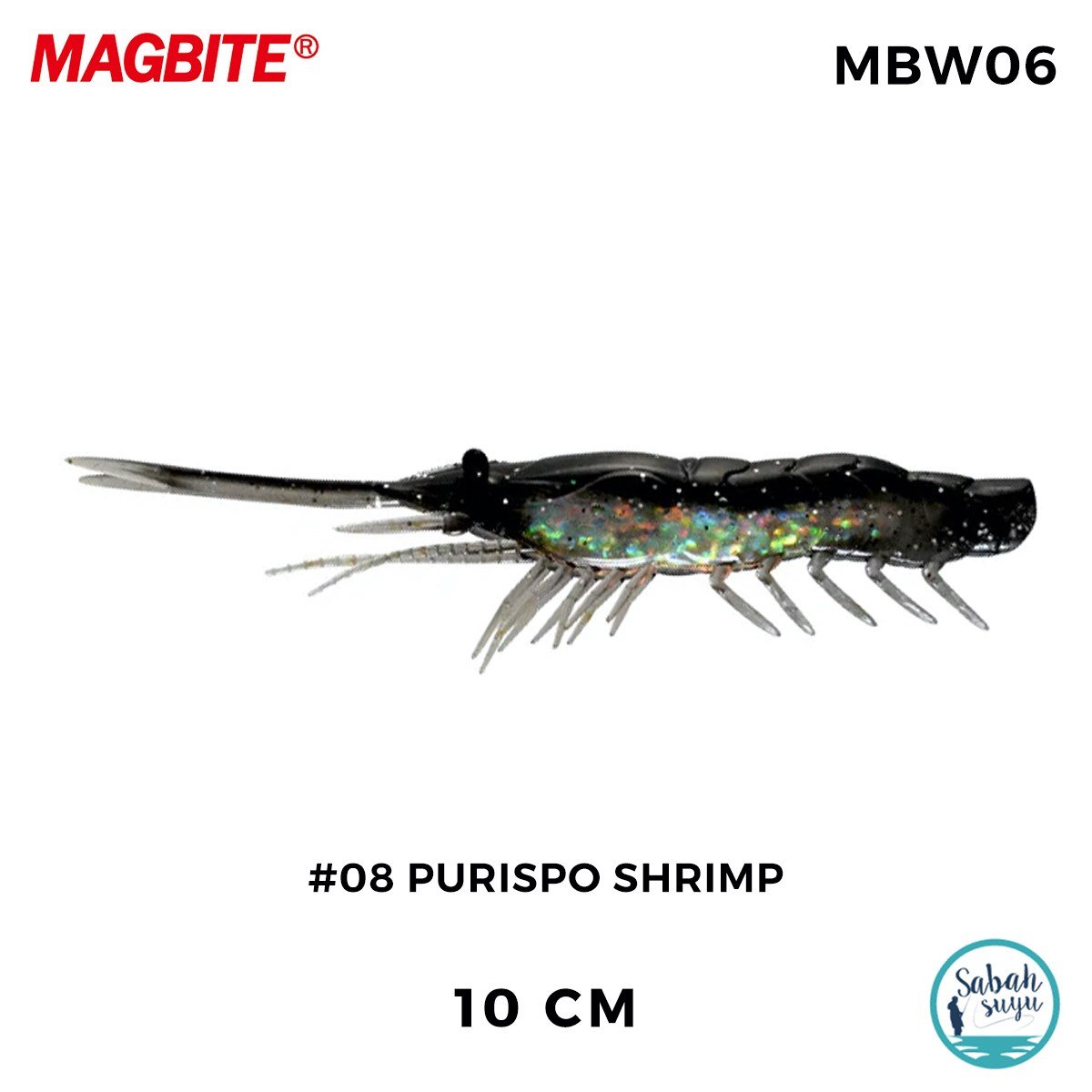 Magbite Snatch Bite Shrimp 10cm #08 Purispo Shrimp (4 Adet)