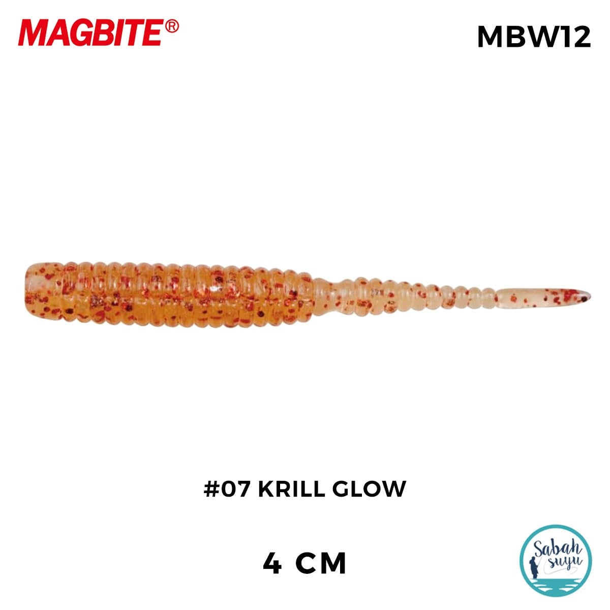 Magbite Stan 4cm #07 Krill Glow Kokulu Silikon Yem (8 Adet)