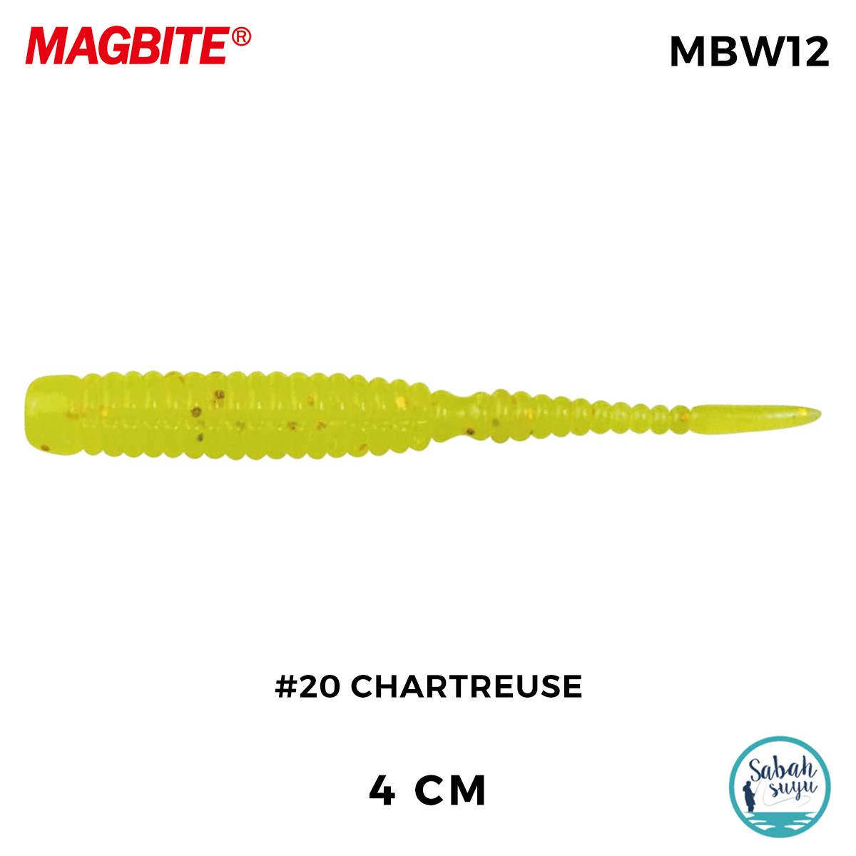 Magbite Stan 4cm #20 Chartreuse Kokulu Silikon Yem (8 Adet)
