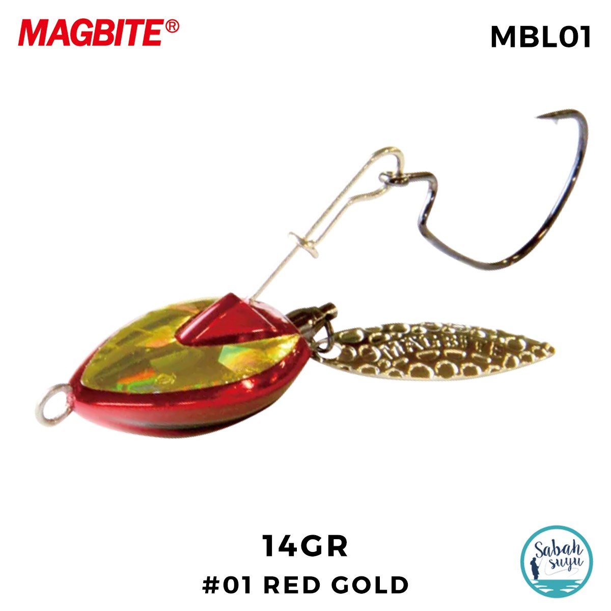Magbite Vassalo Swimming Rig 14gr #01 Red Gold