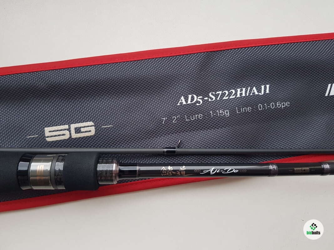Major Craft 5G Ajido AD5-S722H/AJI 2.18mt 1-15gr (2P) LRF Kamış