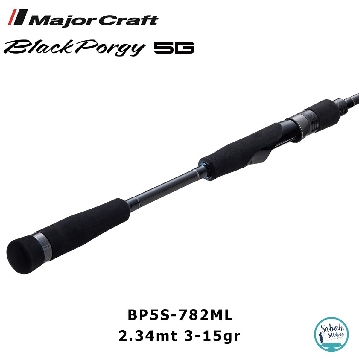 Major Craft 5G Black Porgy Kurodai BP5S-782ML 2.34mt 3-15gr (2P) Light Spin Kamış