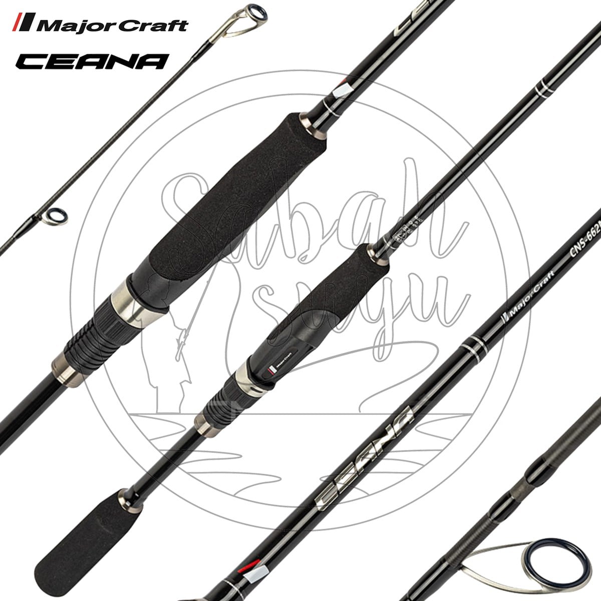 Major Craft Ceana CNSS-862EL Eging 262cm EGI 2.0-3.0 (2P) Spin Kamış