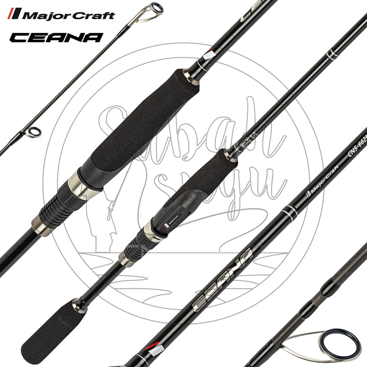 Major Craft Ceana CNSS-902ML Seabass 274cm 10-30gr (2P) Spin Kamış
