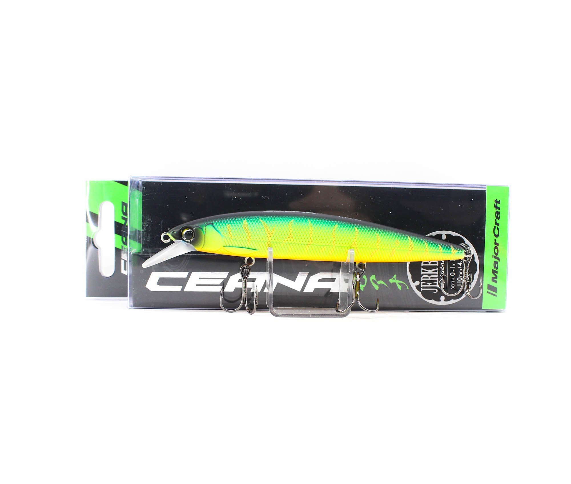 Major Craft Ceana Jerkbait 110SPS Shallow 11cm 16gr #08 Mat Tiger