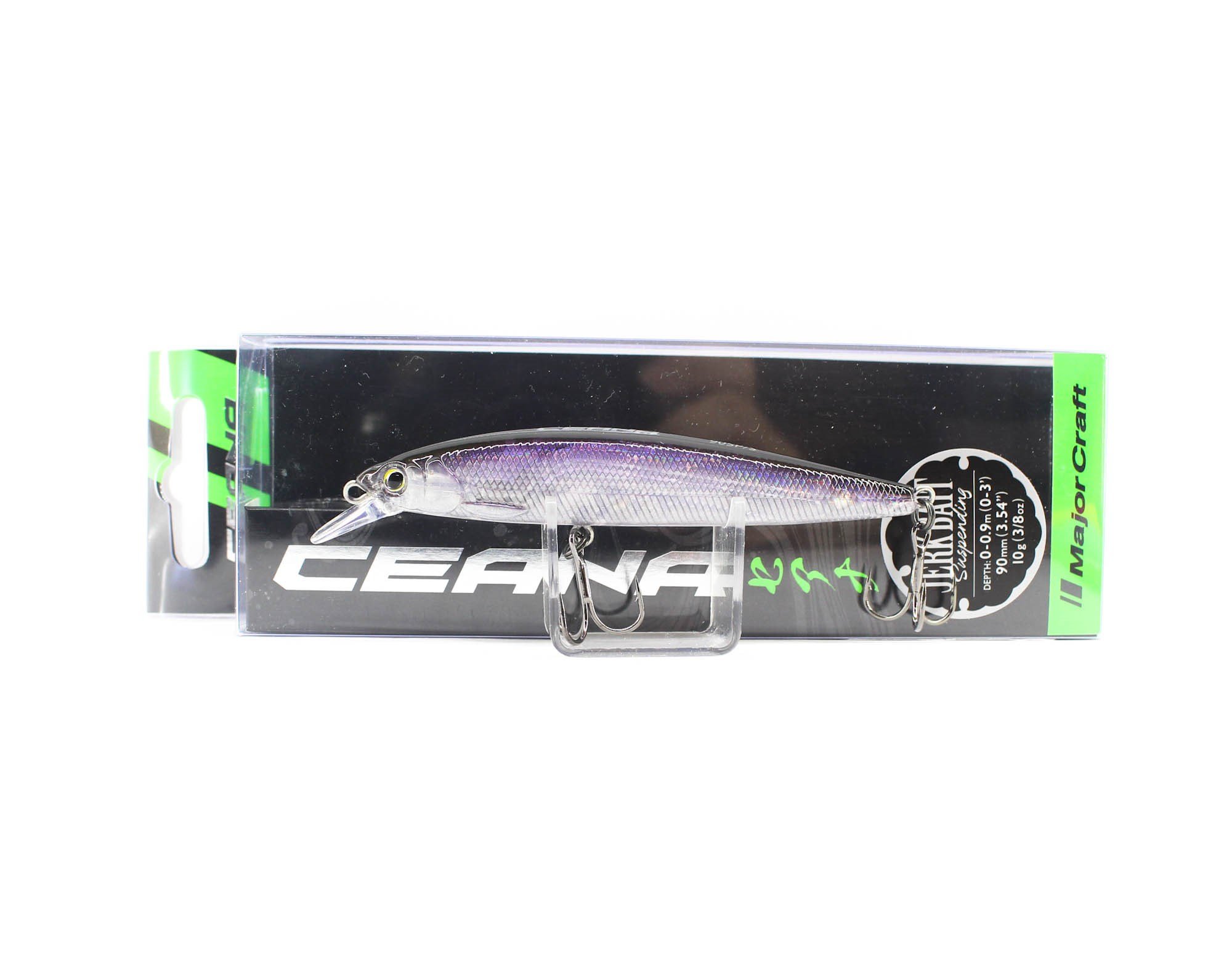 Major Craft Ceana Jerkbait 90SPS Shallow 9cm 10gr #15 Ghost Wakasagi