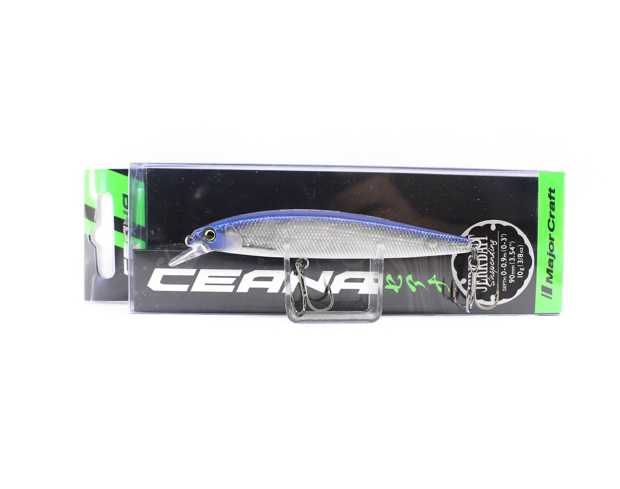 Major Craft Ceana Jerkbait 90SPS Shallow 9cm 10gr #17 Ghost Tenessee