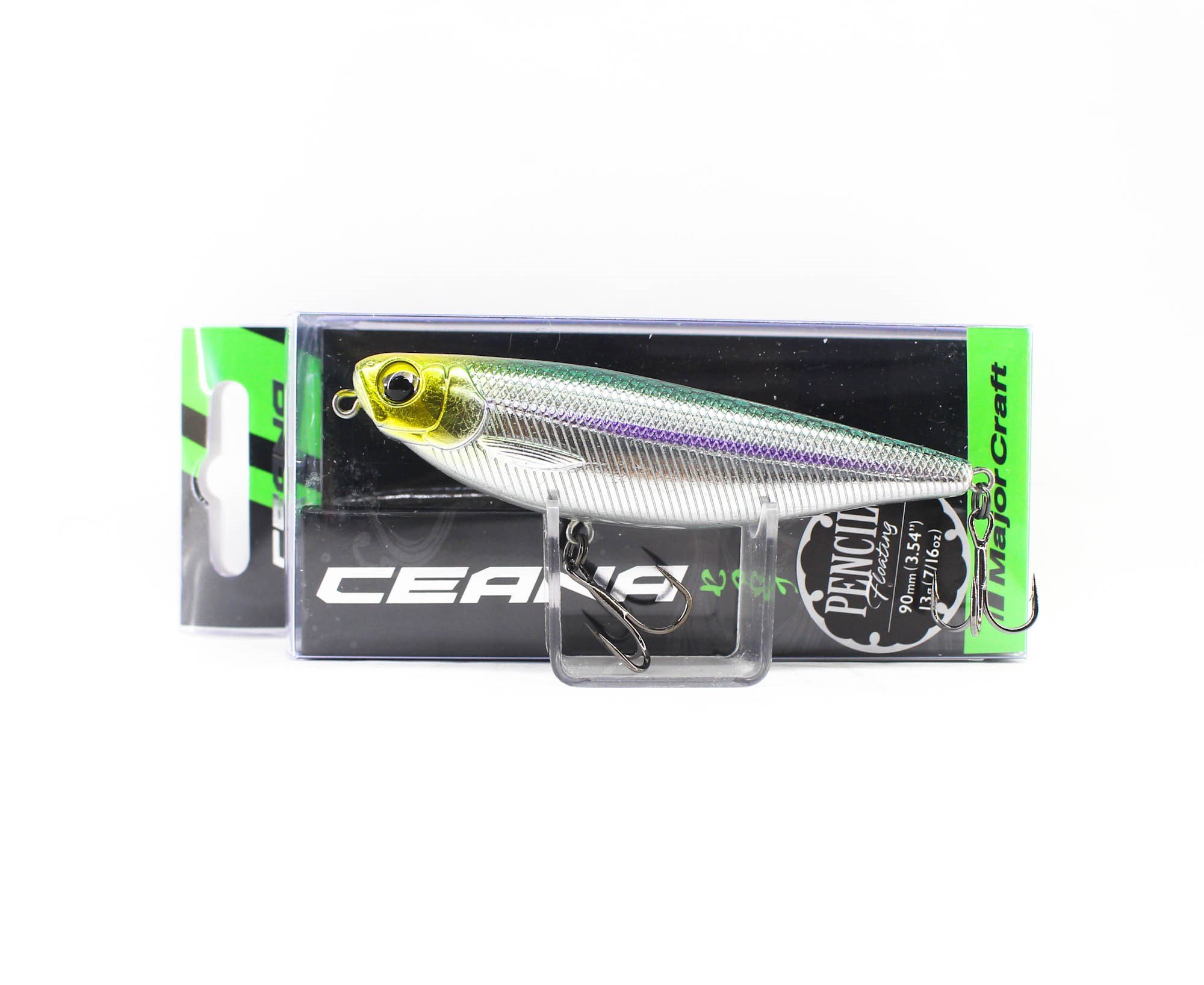 Major Craft Ceana Pencil 90 9cm 13gr #01 Blue Back Silver