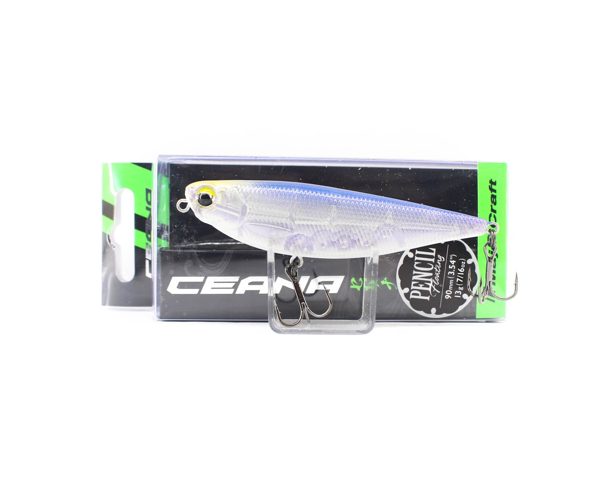 Major Craft Ceana Pencil 90 9cm 13gr #18 Clear Pearl