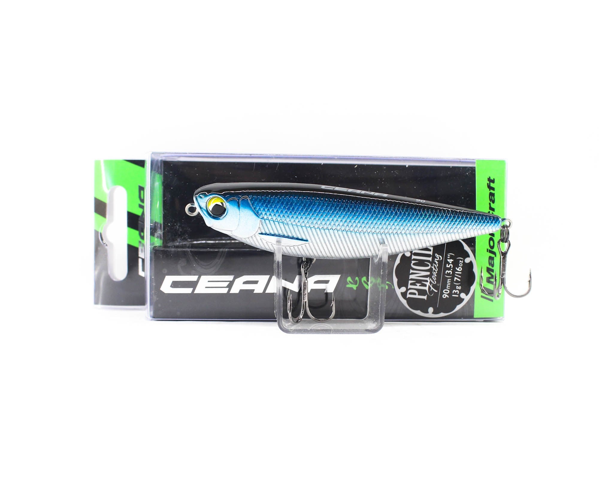 Major Craft Ceana Pencil 90 9cm 13gr #21 Black Sapphire