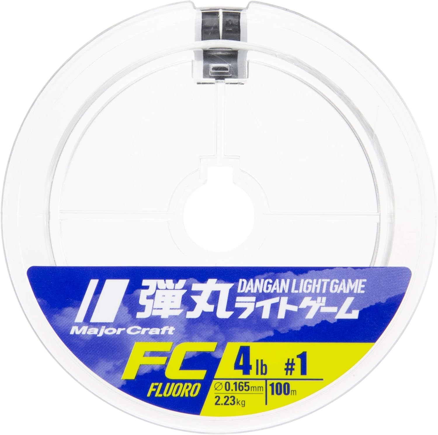 Major Craft Dangan FC Shock Leader DLG PE 1.0 0.165mm 4.0Lb/2.23kg 100mt