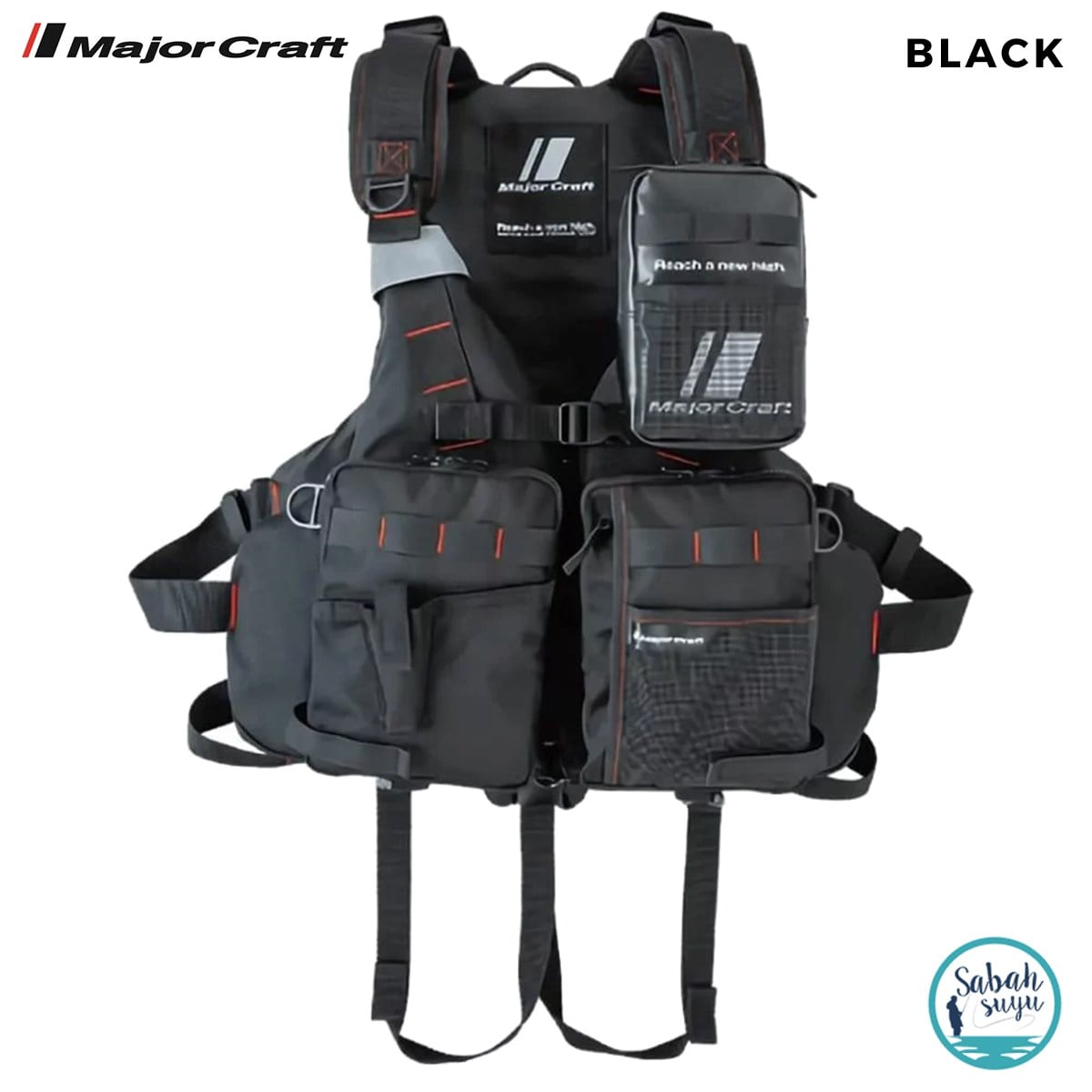 Major Craft Game Vest Spin ve Can Yeleği Black