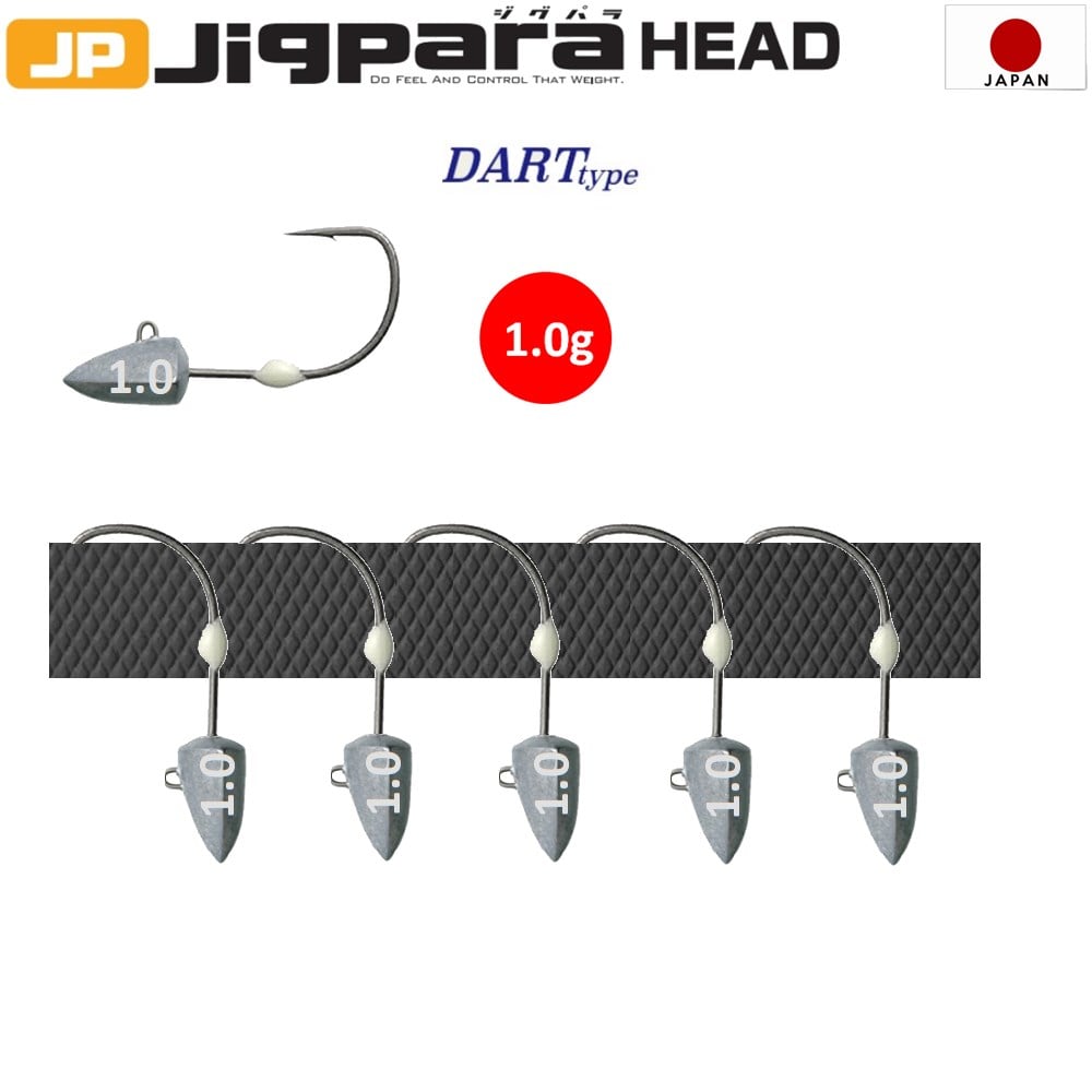 Major Craft Jigpara Head JPHD-1.0gr/ DART