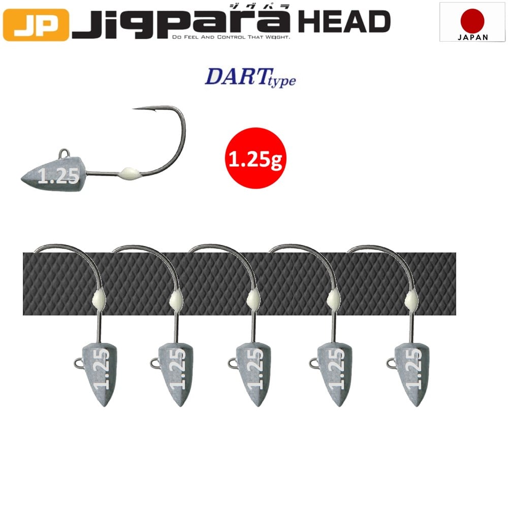 Major Craft Jigpara Head JPHD-1.25gr/ DART