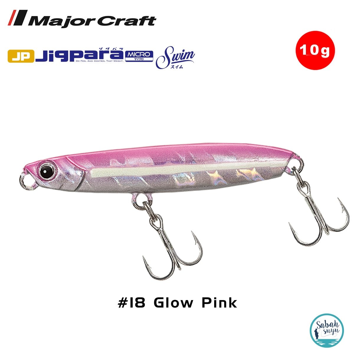 Major Craft Jigpara Micro Swim JPMSW-10gr 50mm #18 Glow Pİnk