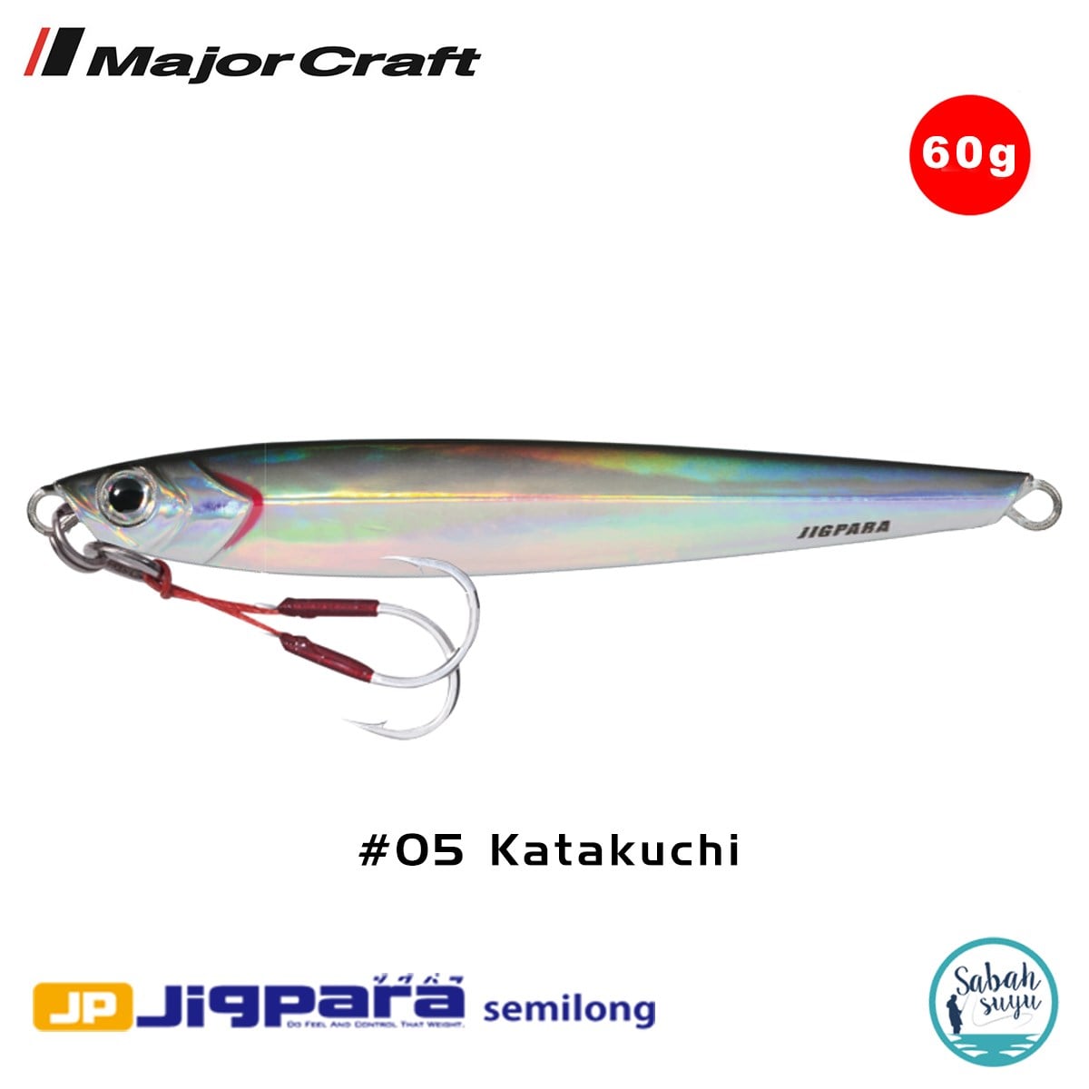 Major Craft Jigpara Semilong JPSL-60gr 120mm #05 Katakuchi