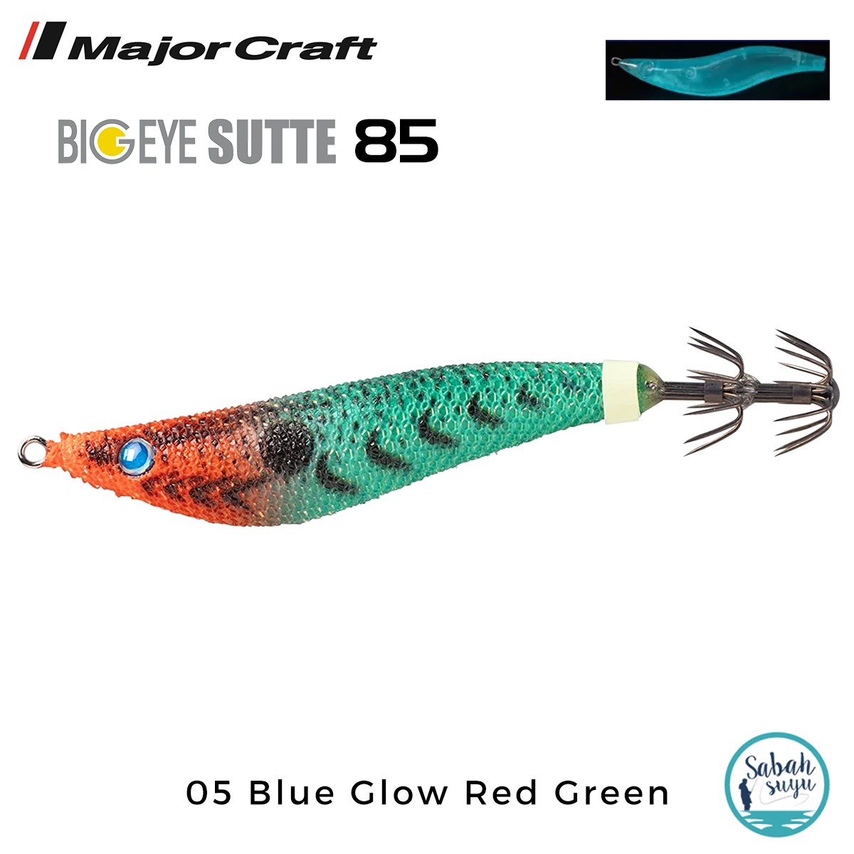 Major Craft Kalamar Zokası BES-85 05 Blue Glow Red Green