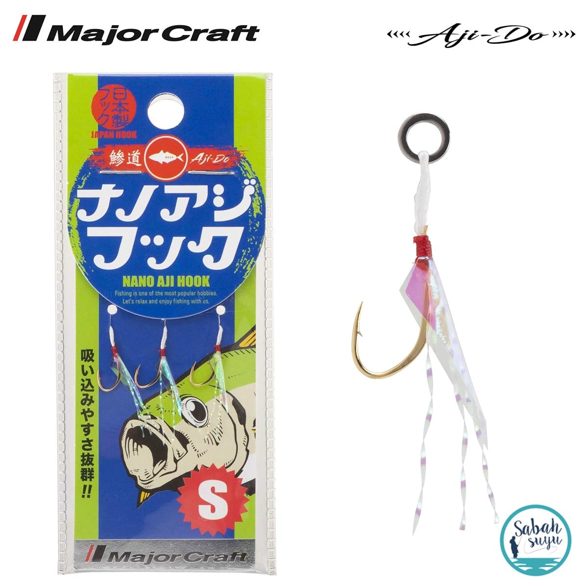Major Craft NanoAji Asist İğne #S (3 Adet)
