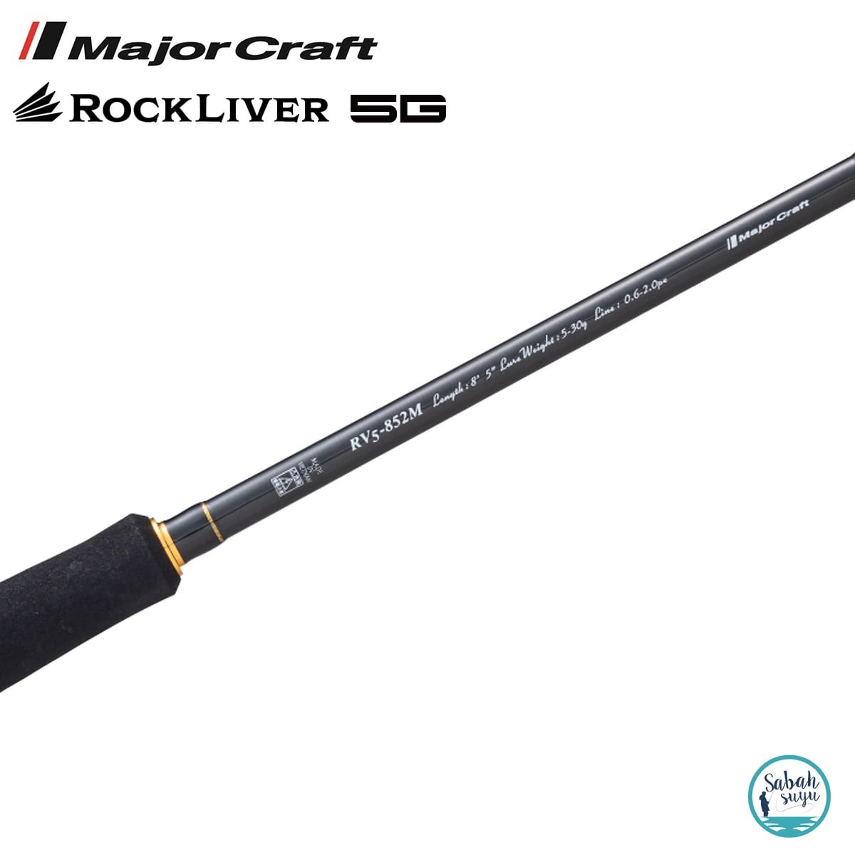 Major Craft Rockliver 5G RV5-802ML 2.44mt 3-25gr (2P) Spin Kamış