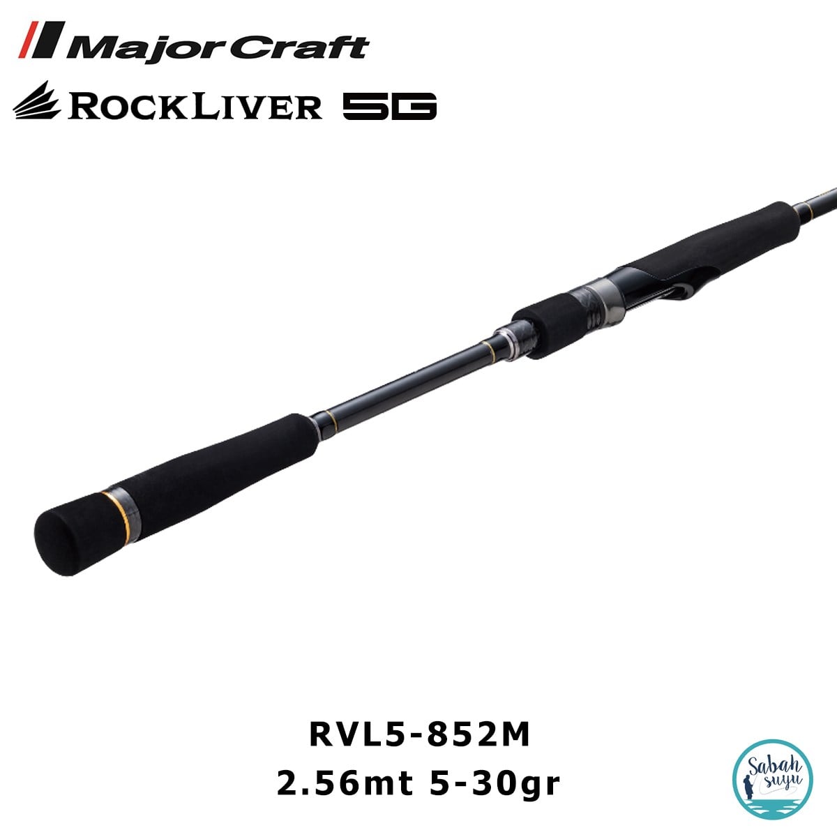 Major Craft Rockliver 5G RV5-852M 2.56mt 5-30gr (2P) Spin Kamış