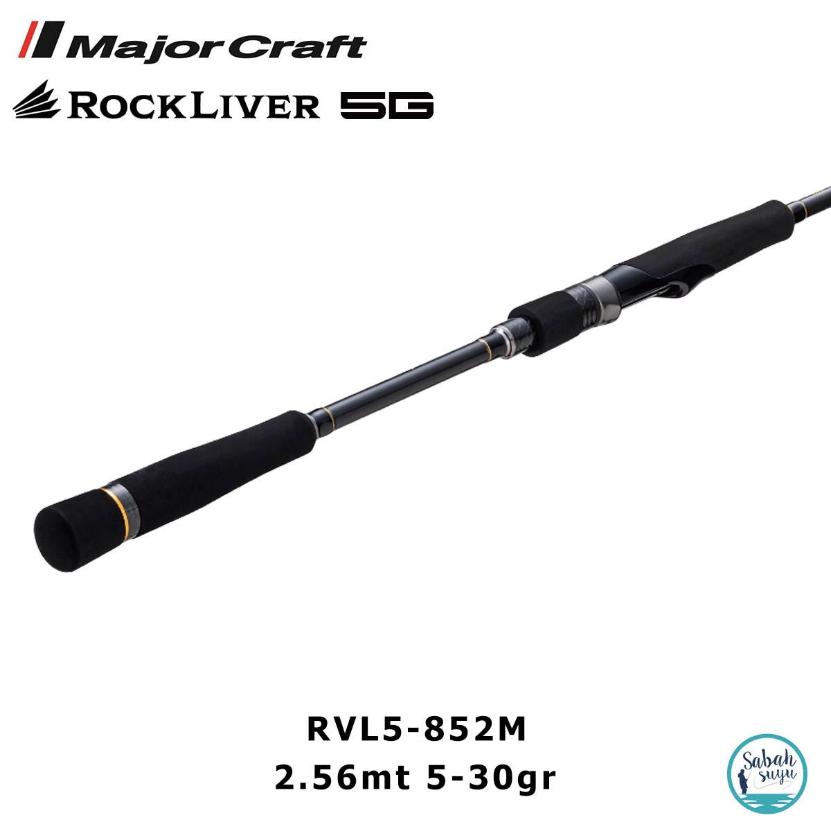 Major Craft Rockliver 5G RV5-852M 2.56mt 5-30gr (2P) Spin Kamış