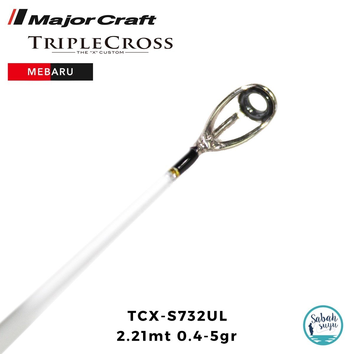 Major Craft Triple Cross TCX-S732UL Mebaru Solid 2.21mt 0.4-5gr (2P) LRF Kamış