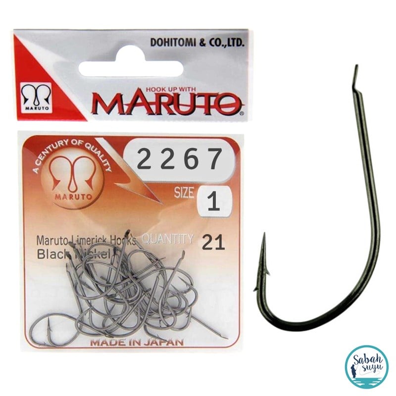 Maruto 2267 BN Tekli İğne Siyah #1 (21 adet)