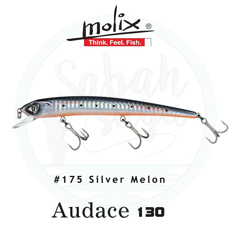 Molix Audace 130 SS 13cm 15gr Silver Melon