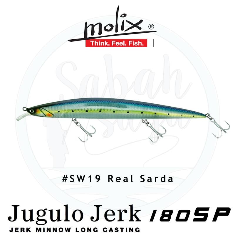 Molix Jugulo Jerk 180 LC SP 18cm 30gr Real Sarda