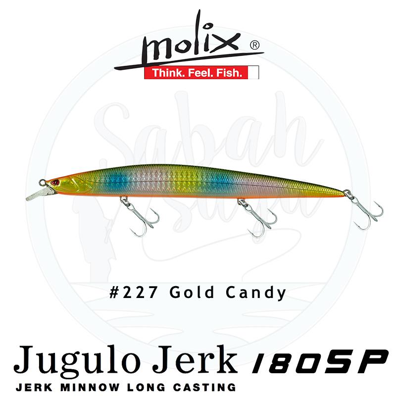 Molix Jugulo Jerk 180 LC SP 18cm 30gr Gold Candy