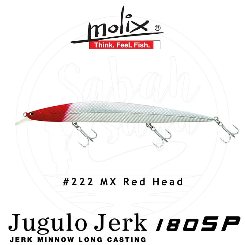 Molix Jugulo Jerk 180 LC SP 18cm 30gr MX Red Head