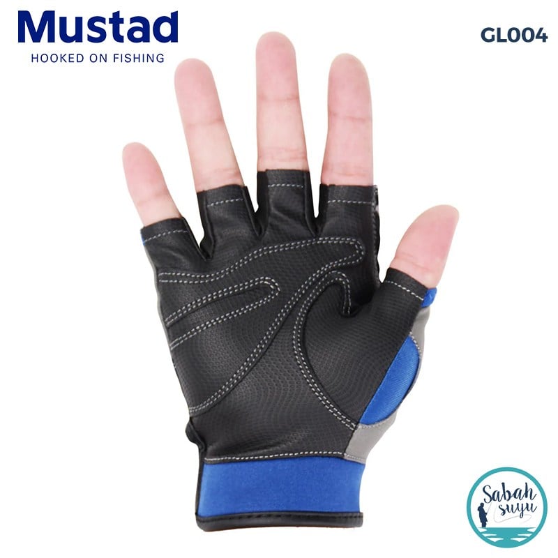 Mustad Half Finger Casting Balıkçı Eldiveni X-Large