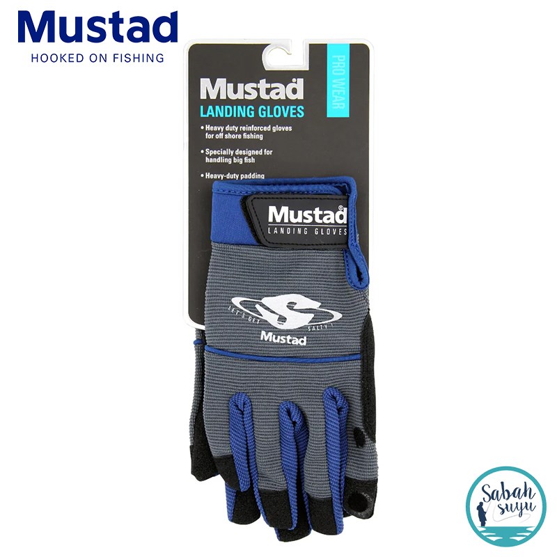 Mustad Landing Balıkçı Eldiveni Large