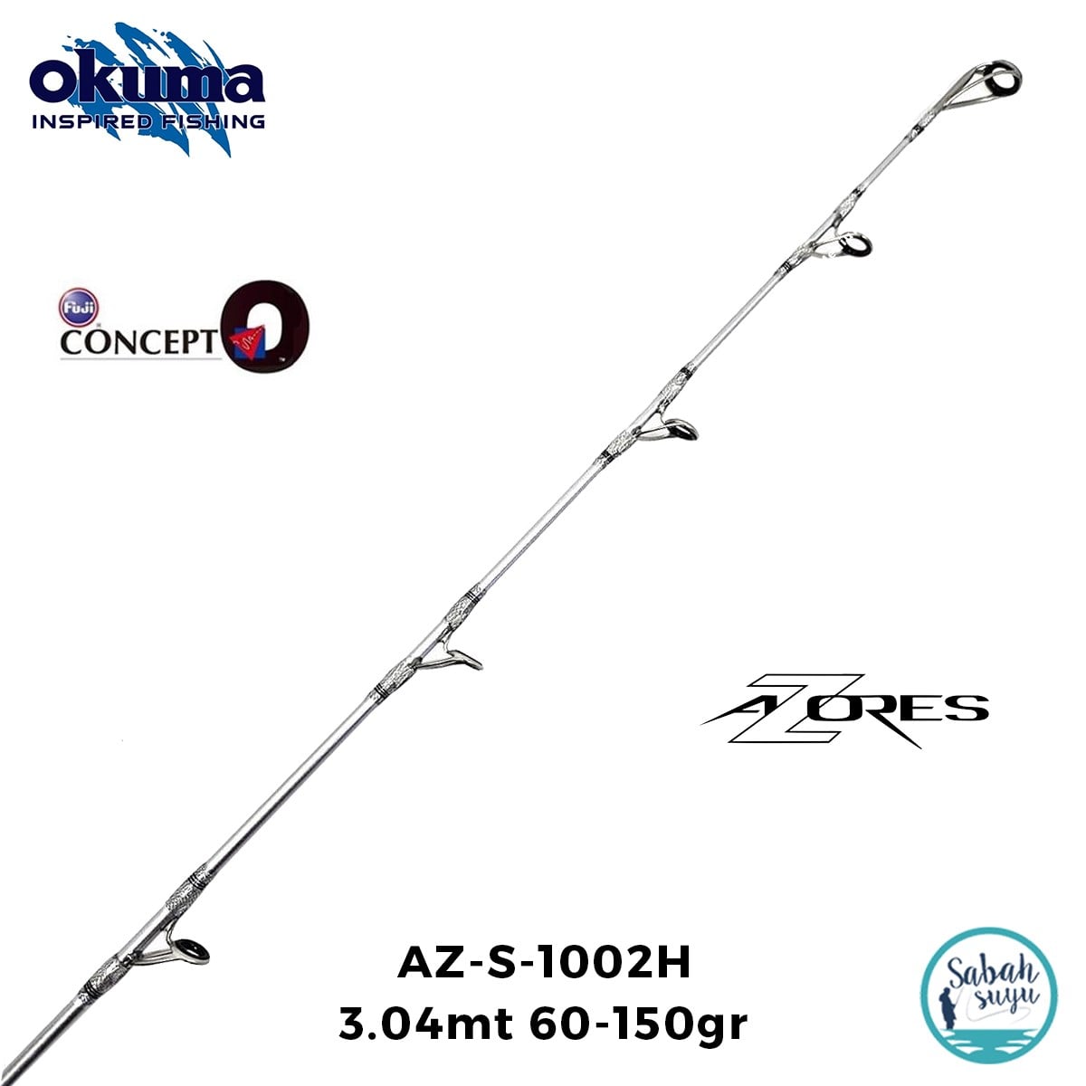 Okuma Azores 3.04mt 60-150gr (2P) Shore Jigging Kamış