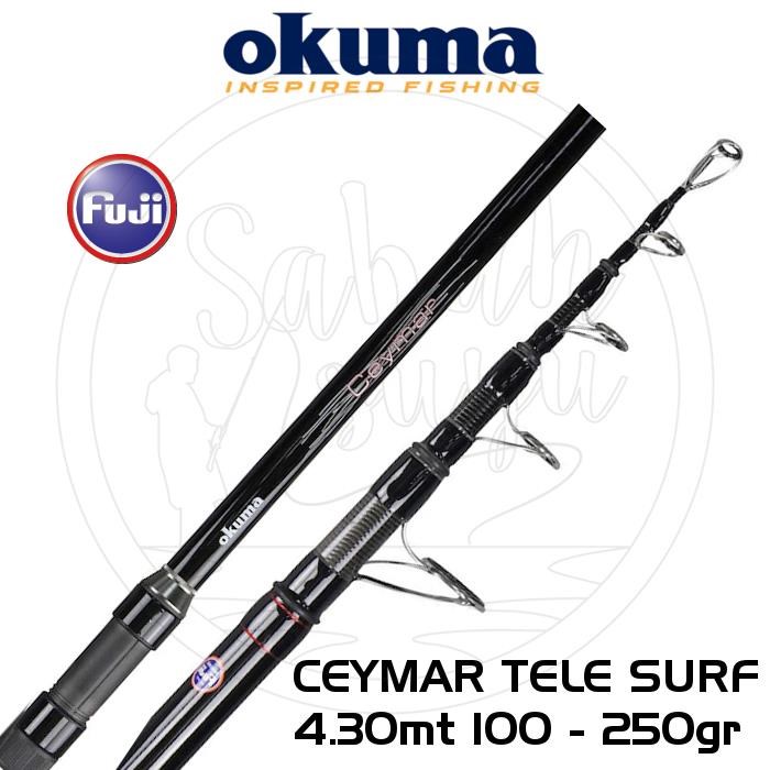 Okuma Ceymar Teleskopik Surf Kamış 4.30mt 100-250gr