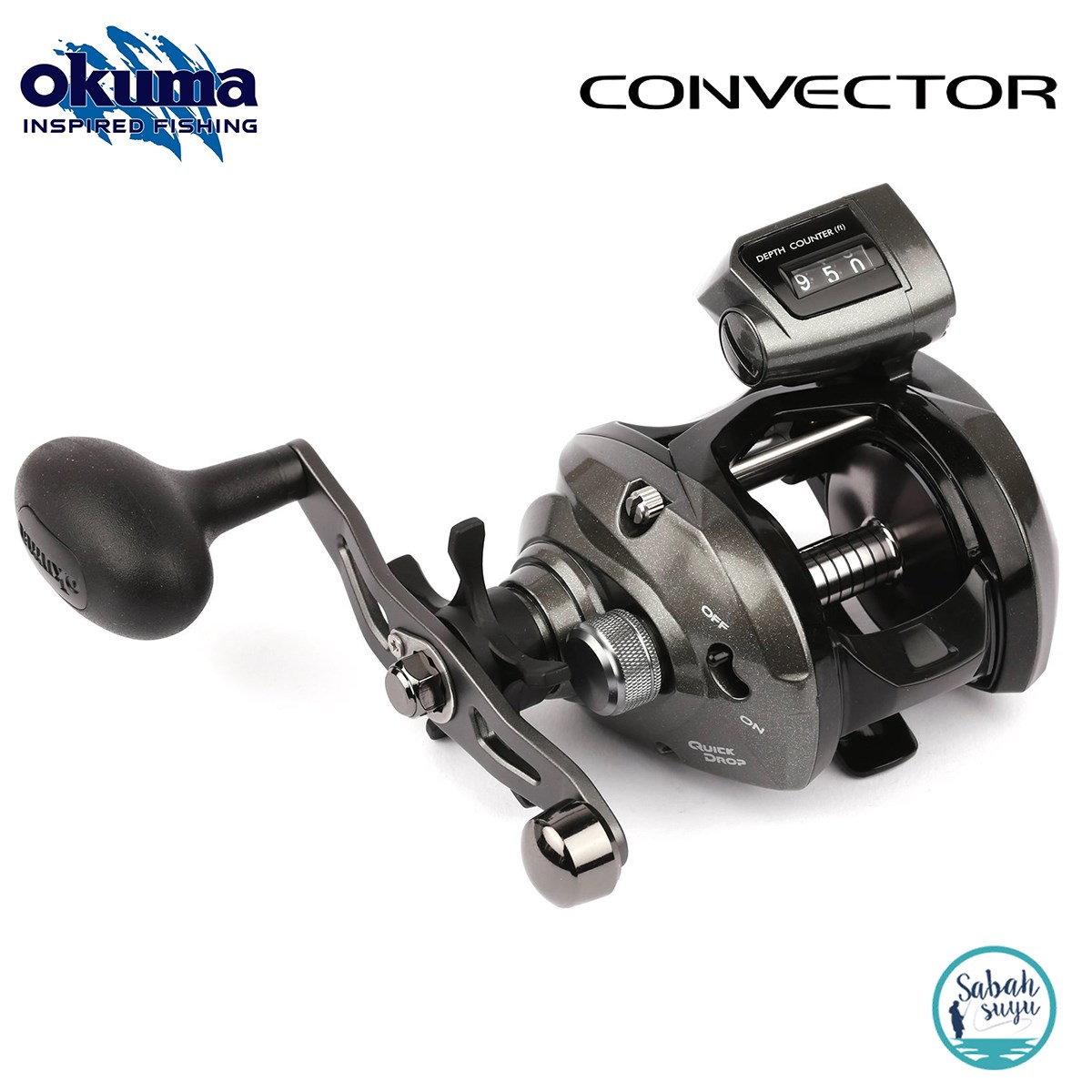 Okuma Convector CV-354DLX Çıkrık/Baitcasting Jig Olta Makinesi (Sol El)