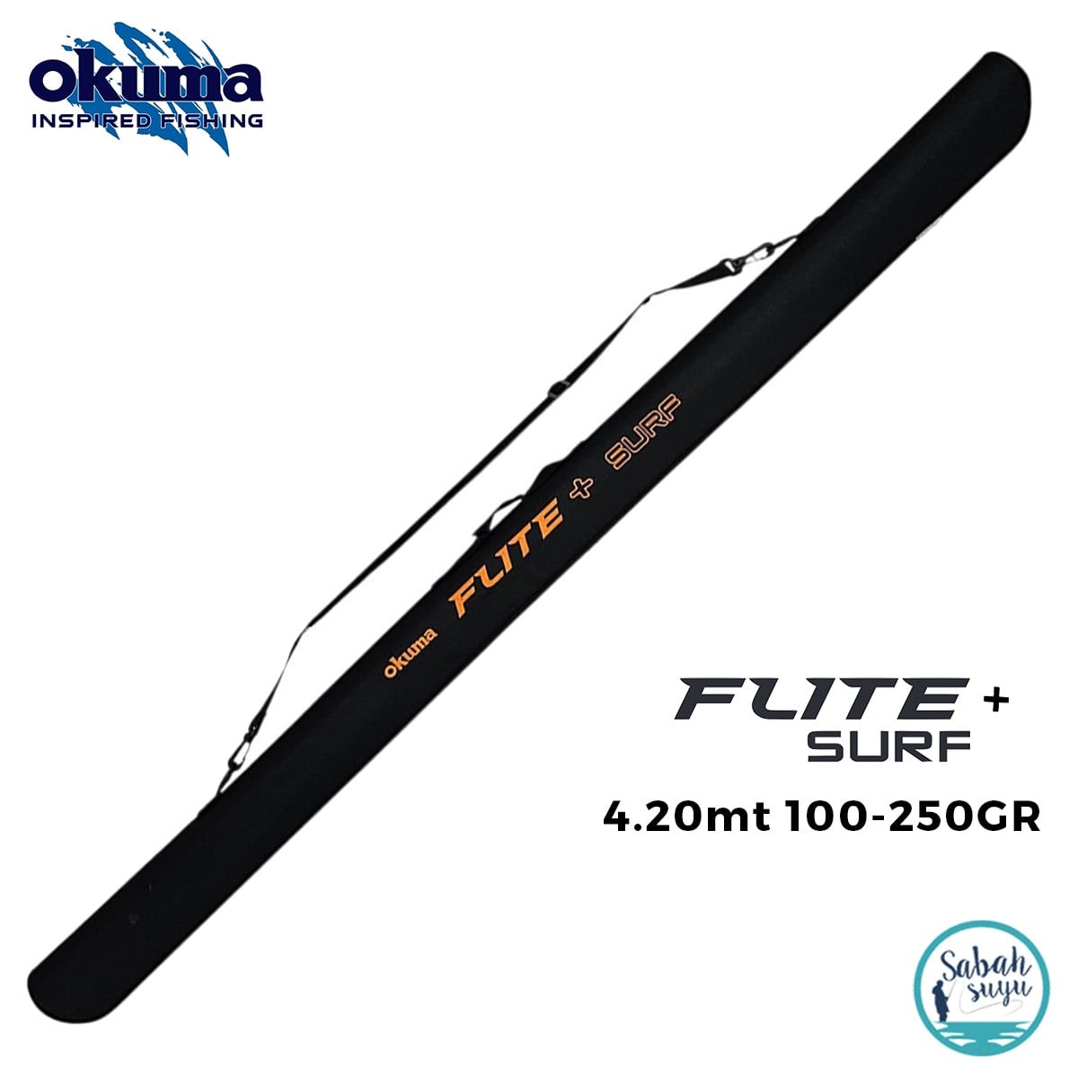 Okuma Flite+ 4.20mt 100-250gr (3P) Surf Kamış